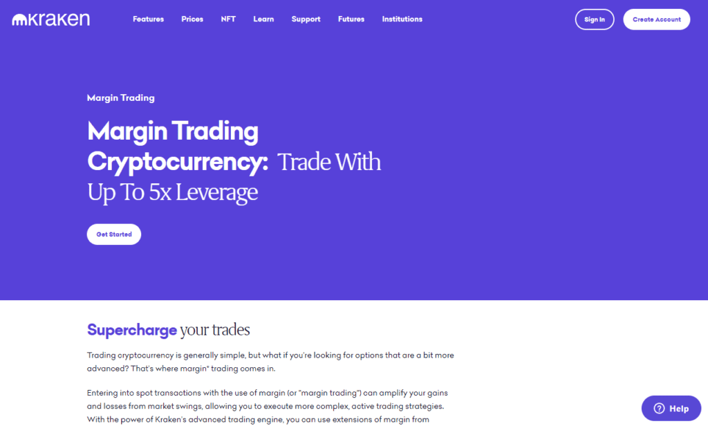 Exchanges For Margin Trading - Kraken