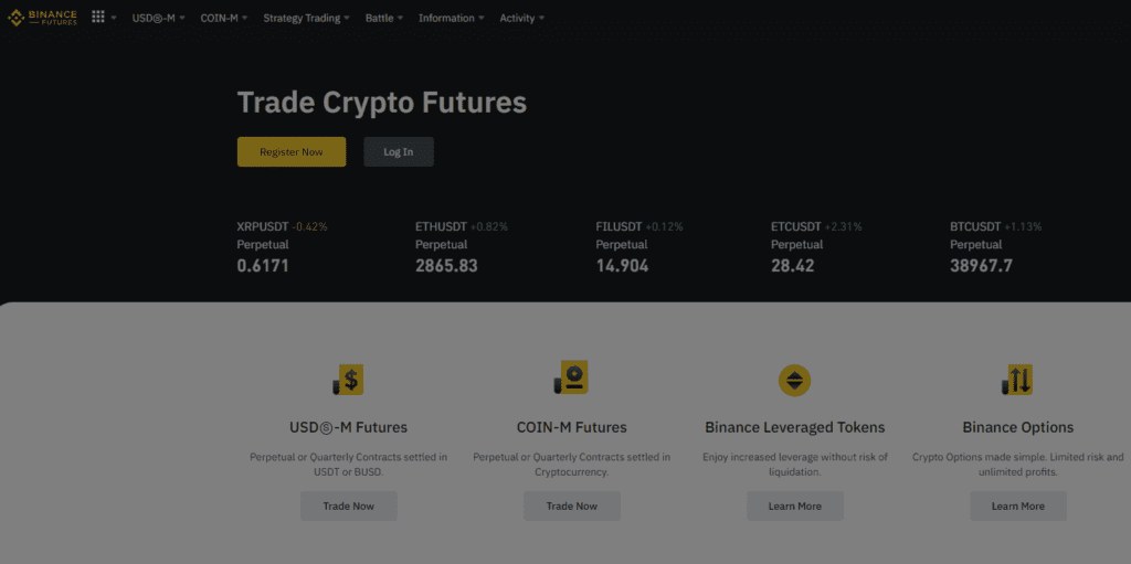 Exchanges For Margin Trading - Binance Future